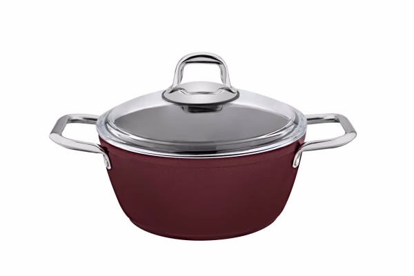 Bicoat Serisi Tekli Derin Tencere (Purple) - 26 Numara