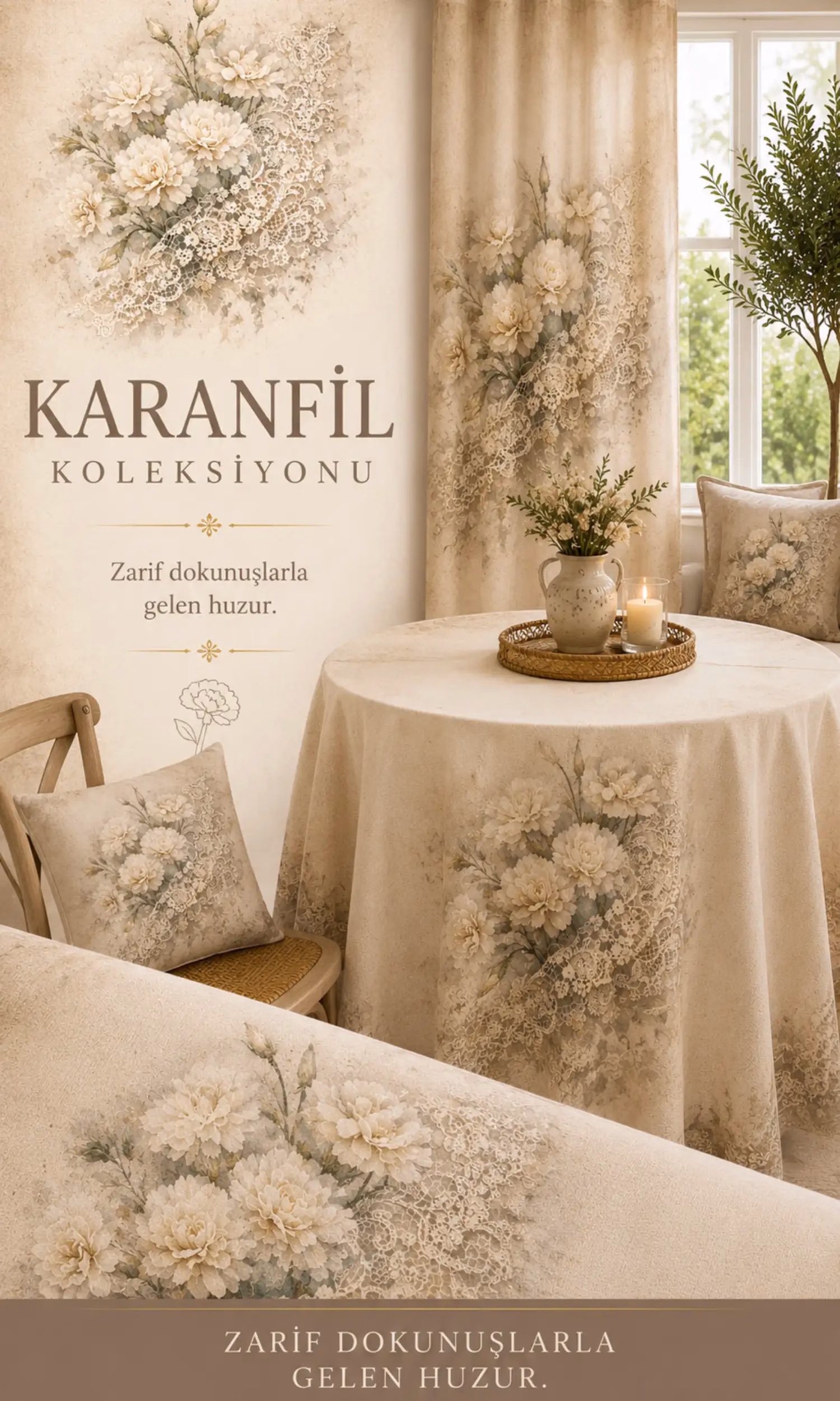 Dantel Karanfil Koleksiyonu