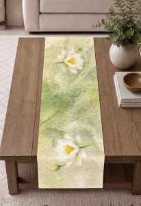 Lotus Çiçekli Runner