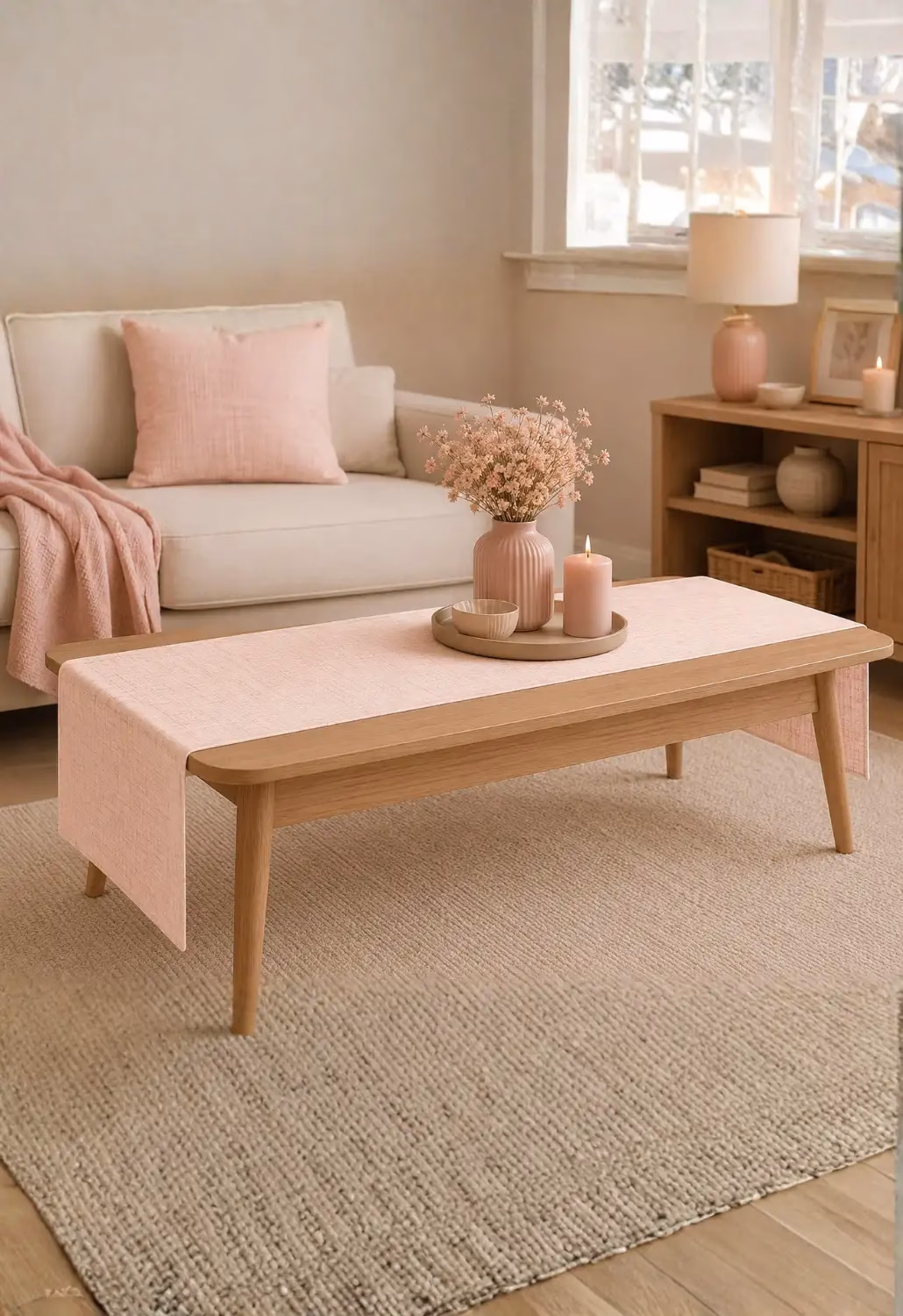 Pudra Pembe Keten Efektli Sade Runner
